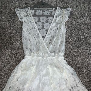 Lace romper/bathing suit cover up 🐩🐩